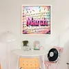 March-18CT Stamped Cross Stitch 25*25cm/9.84*9.84in tapestrymarket
