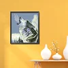 Wolf - 9CT Full Beaded Cross Stitch Kit(44x52cm)