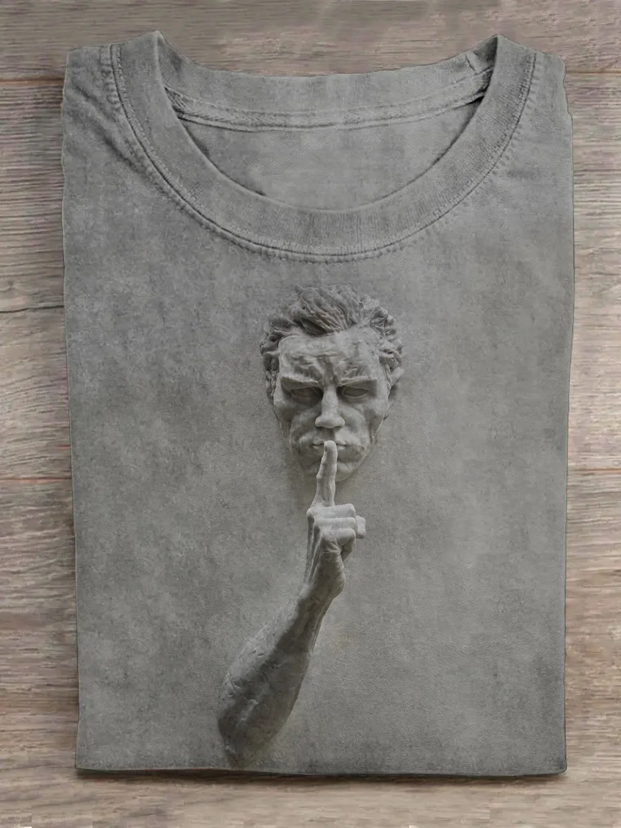 Eagerlys Shh Shut Up T-shirt Eagerlys