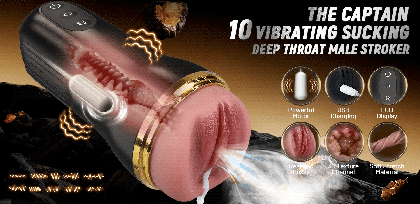 XV6 vibrating suction pocket stroker preview