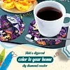8pcs Full Drill DIY Gem Art Diamond Painting Set Halloween(Halloween Gnome)