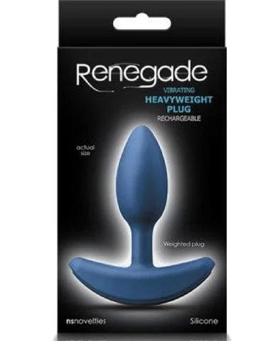 Pornhint Renegade Vibrating Heavy Weight Anal Plug - Small