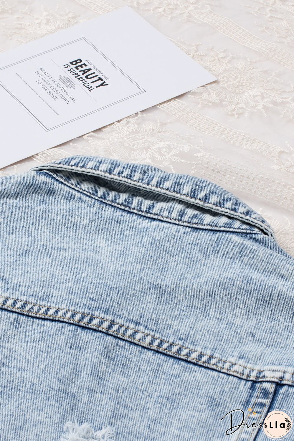 Sky Blue Denim Jacket