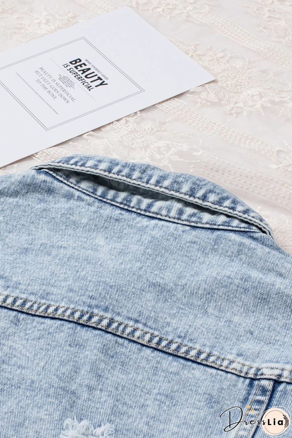 Sky Blue Denim Jacket