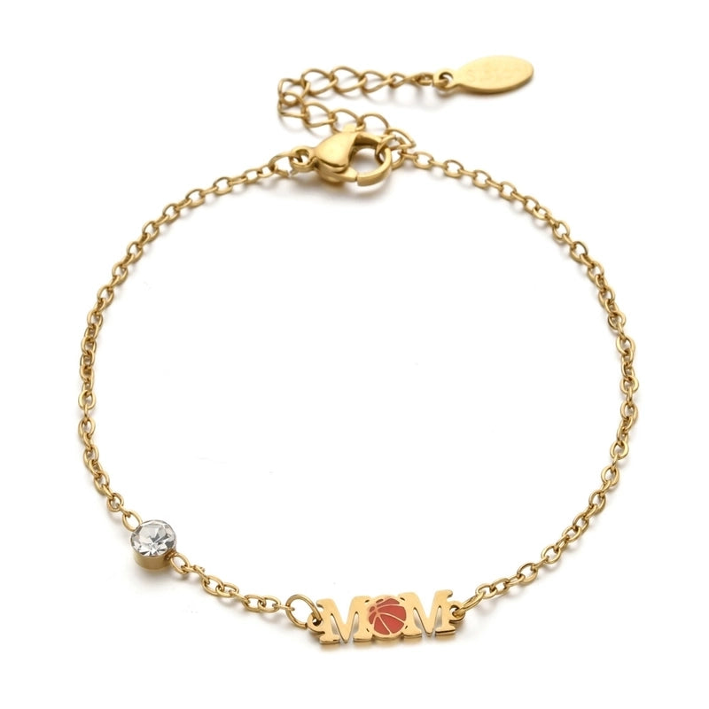 Basic Minimalist Classic Style Letter Hot Air Balloon Heart Shape 304 Stainless Steel Bracelets In Bulk