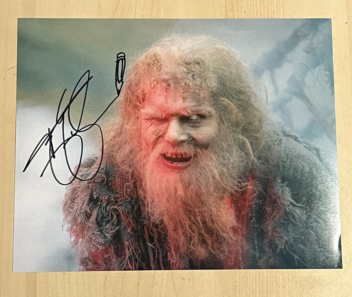 TERRY GILLIAM SIGNED 8x10 Photo Poster painting ACTOR AUTOGRAPHED MONTY PYTHON TV STAR RARE COA