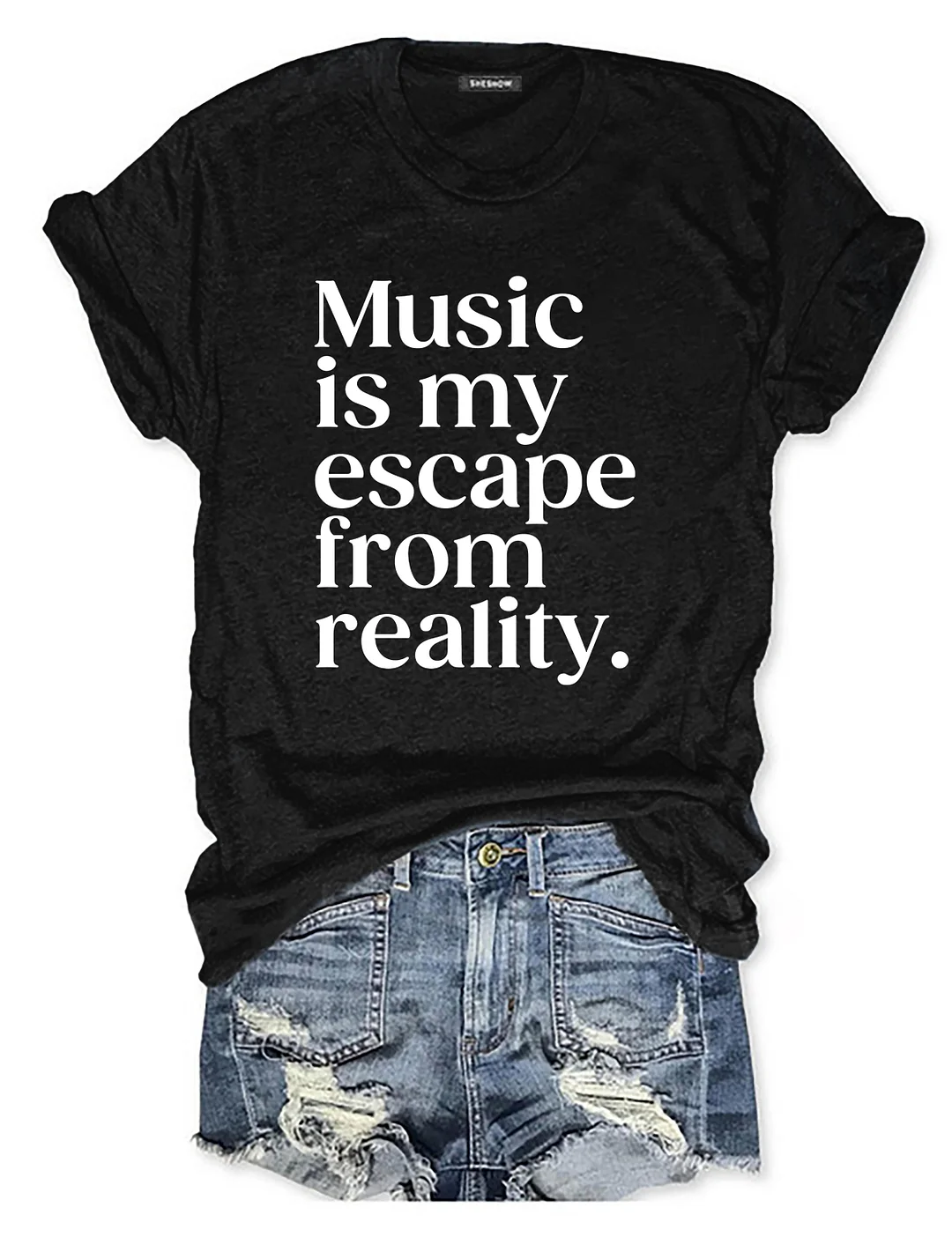 Music Is My Escape From Reality T-shirt