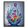 (US Local)Tulip-11CT Stamped Cross Stitch Kit(40x50cm)