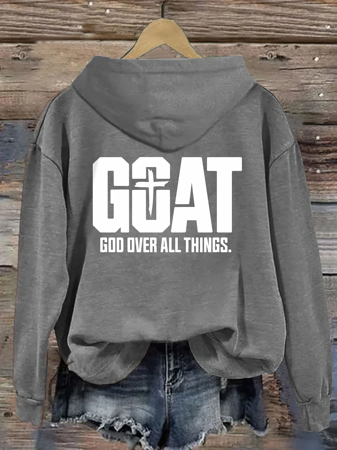 Goat God Over All Things Hoodie