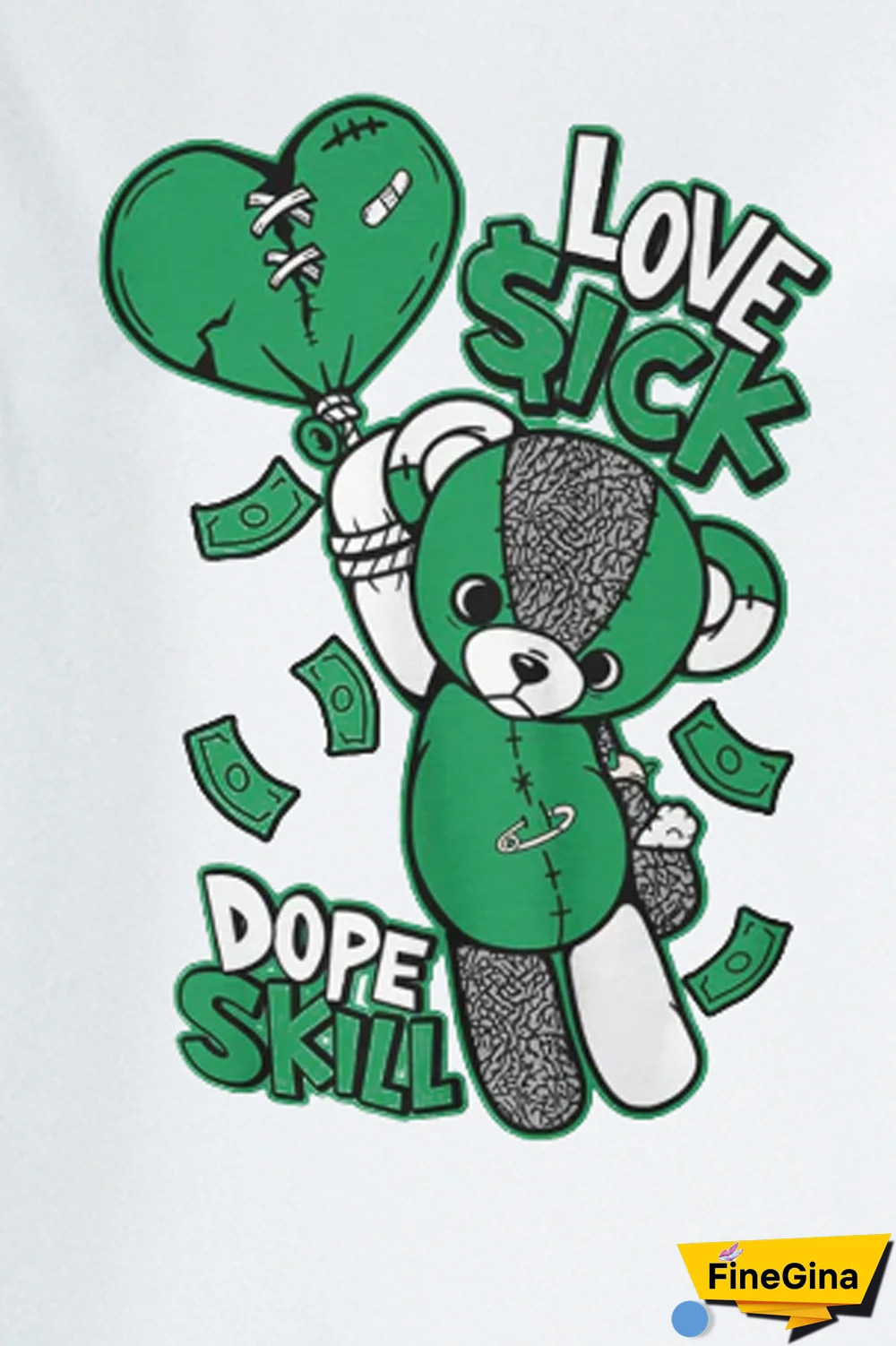 Black Daily Cute Print Patchwork O Neck Tops