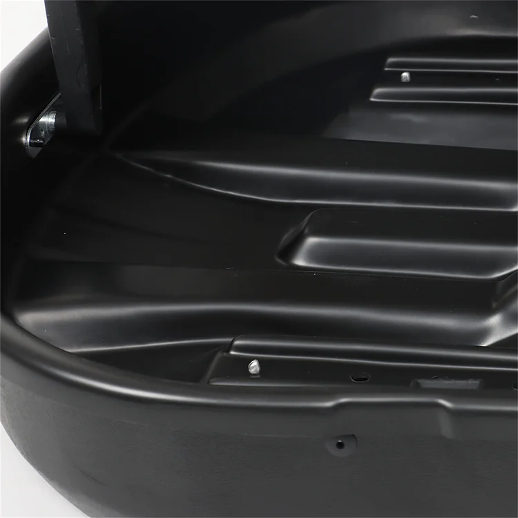 SEBLAFF White 14 Cubic Feet Rooftop Cargo Box Dual Side Opening with 2 Lock Keys Heavy Duty Roof Storage Box 56.3 Inch L x 25.98 Inch W x 16.14 Inch H