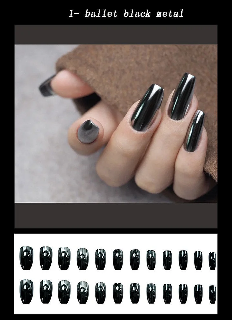 Creative finished nail pieces