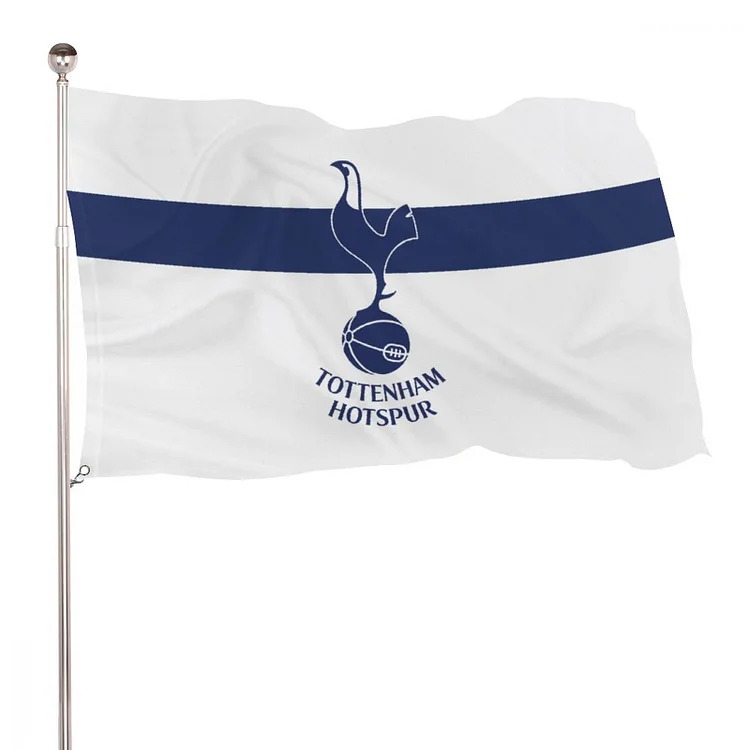 Tottenham Hotspur Drapeau Drapeau Intérieur Extérieur 90cmX150cm Avec Deux Œillets