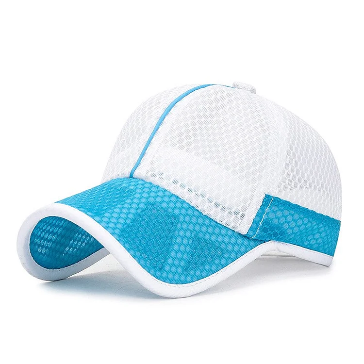 2-6 Boy Girl Outdoor Sport Sunscreen Cycling Adjustable Sun Hat Student Child Summer Breathable Mesh SunShade Baseball Cap A41