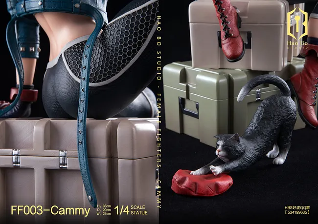 HAO BO Studio - Female Fighter Series FF003 Cammy 1/4 Statue(GK)