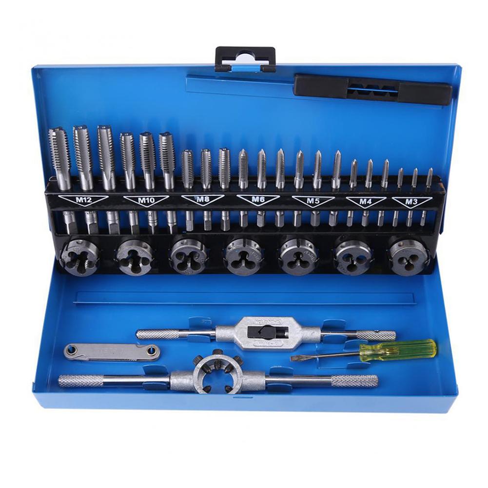 

32pcs/Set Alloy Steel Durable Metric Tap Die for Professional Metalworking, 501 Original
