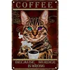 Cat - Vintage Metal Signs - 20*30cm/30*40cm