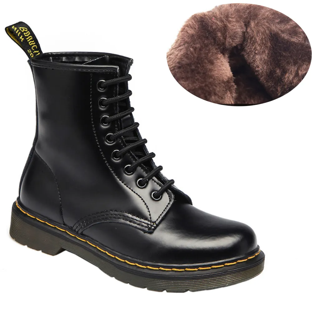 Women's Ankle Boots Flats Heels Martin Boots-vocosishoes