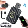 Wired To Wireless Carplay & Android Auto 2 in 1 Dongle Auto Connect Mini Adapter
