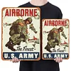 Airborne The Finest Us Army - Metal Tin Signs(8*12Inch/12*16Inch)