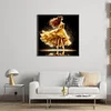 (Stamped/Counted) Ballerina Belle Silhouette-11CT Cross Stitch 40*40cm