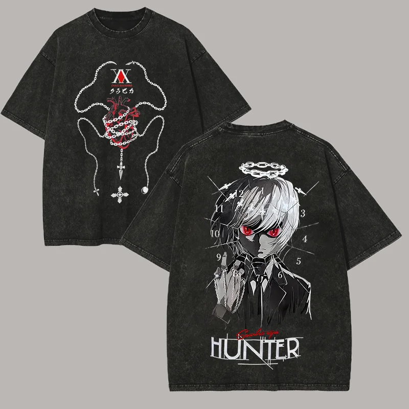 ken kaneki Hunter Printed Unisex Washed T-Shirt
