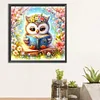 Diamond Painting-DIY Full Round Drill Owl