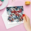 6Pcs Weihnachtspferd - 5d DIY Handwerk Gru&szlig;karte