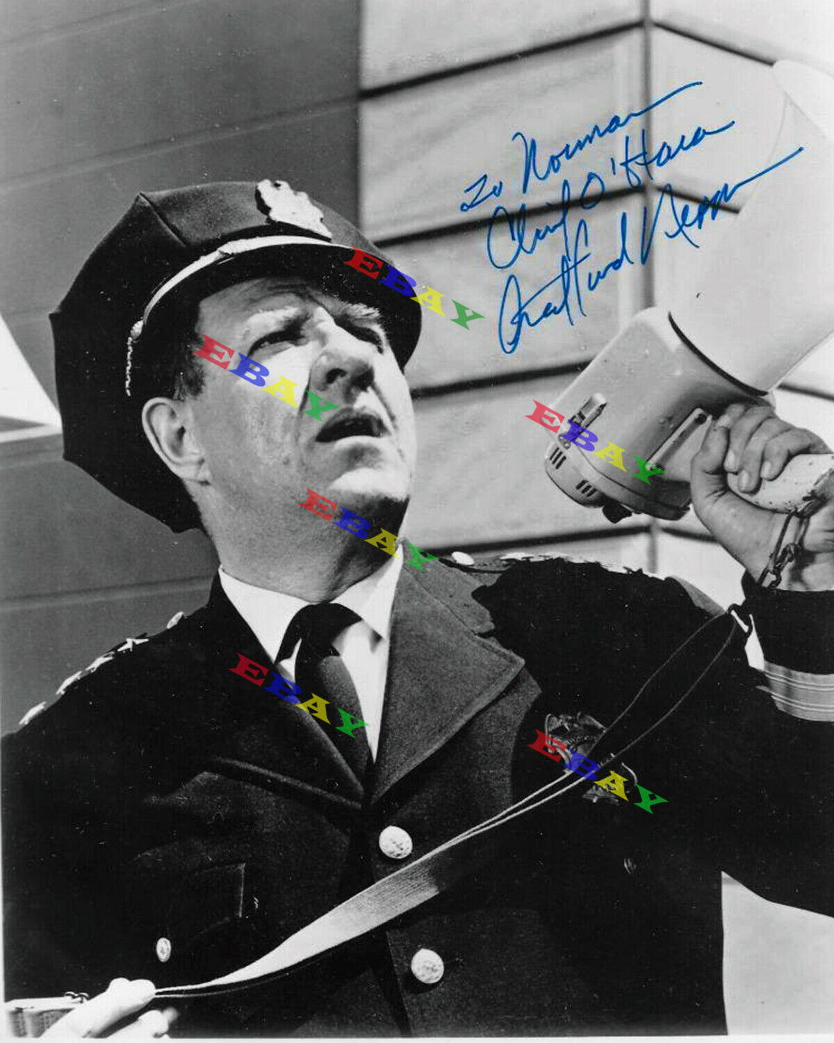 STAFFORD REPP CHEIF O'HARA BATMAN 8x10 Autographed Signed Photo Poster painting Reprint