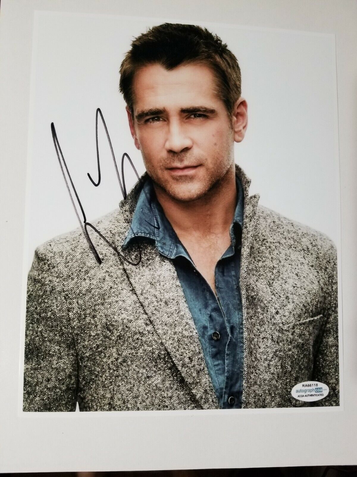 Colin Farrell Signed 8x10 Photo Poster painting RP -  Shipping!!