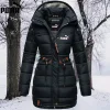 PUMA&reg;Modna, długa wodoodporna kurtka damska