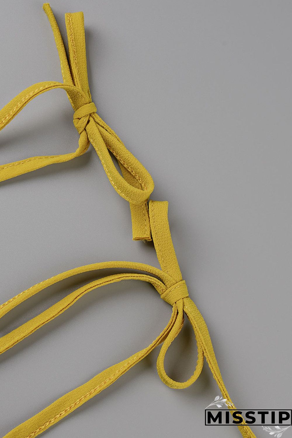 Light Green Sweet Solid Patchwork Fold Stringy Selvedge Spaghetti Strap A Line Dresses