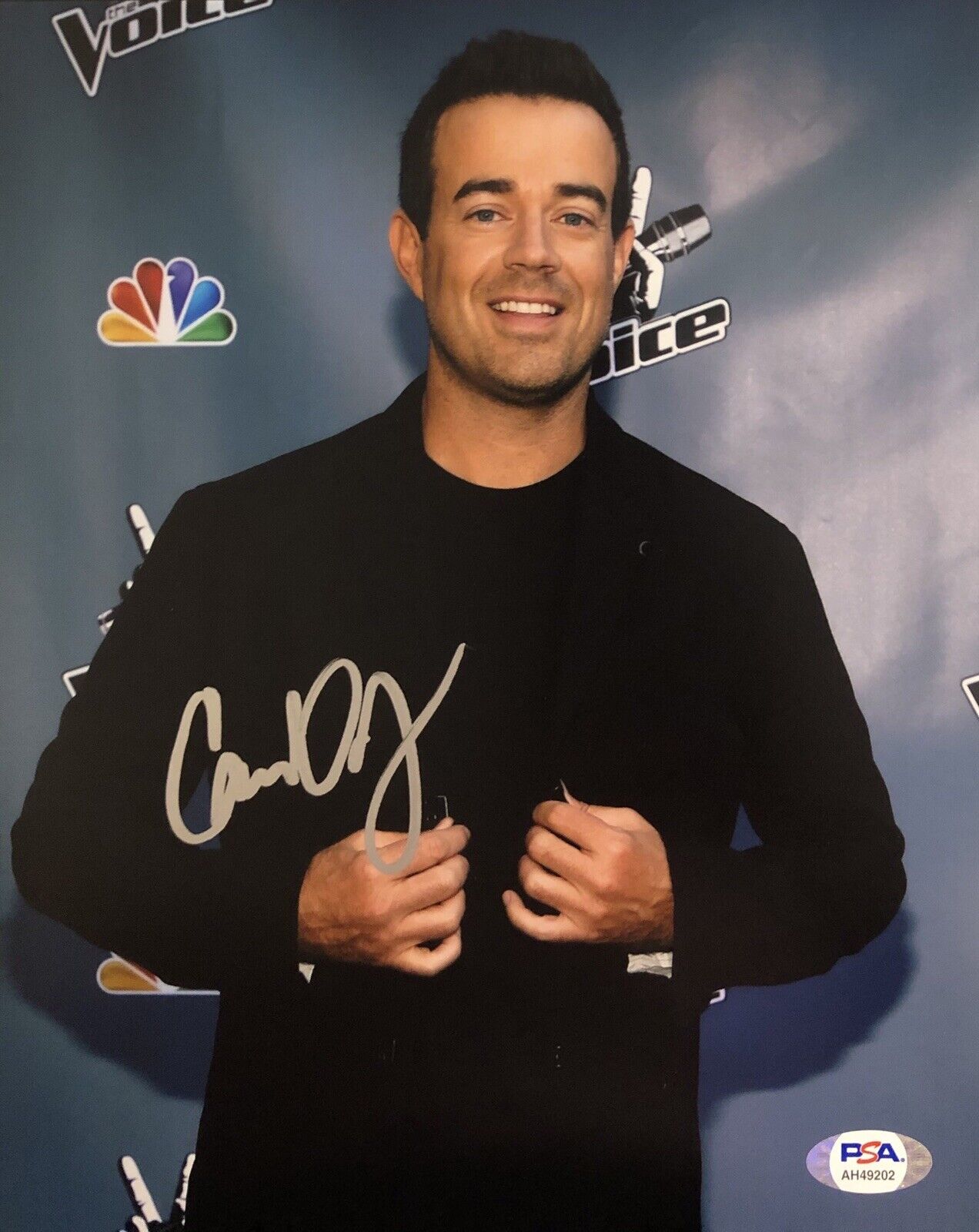 Carson Daly Signed Autographed 8x10 Photo Poster painting MTV TRL The Voice Psa/Dna