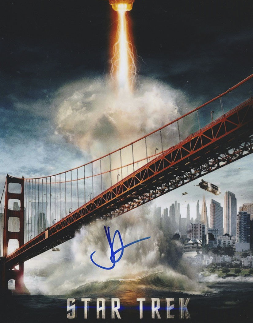 J. J. ABRAMS signed autographed STAR TREK 11x14 Photo Poster painting