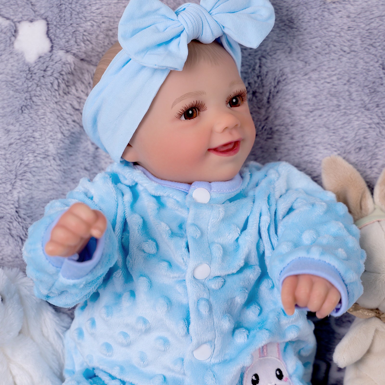 Beautiful Reborn Baby Dolls 17'' Newborn Baby Girls Doll that Look