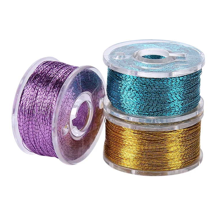 25/36 Color Handmade Embroidery Sewing Threads Polyester Home Hand  Stitching Sewing Machine Supplies Yarn Line Box Color Random