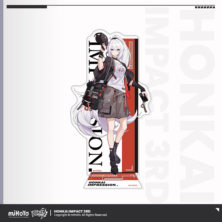 Valkyrie Costume Acrylic Stands [Original Honkai Official Merchandise]