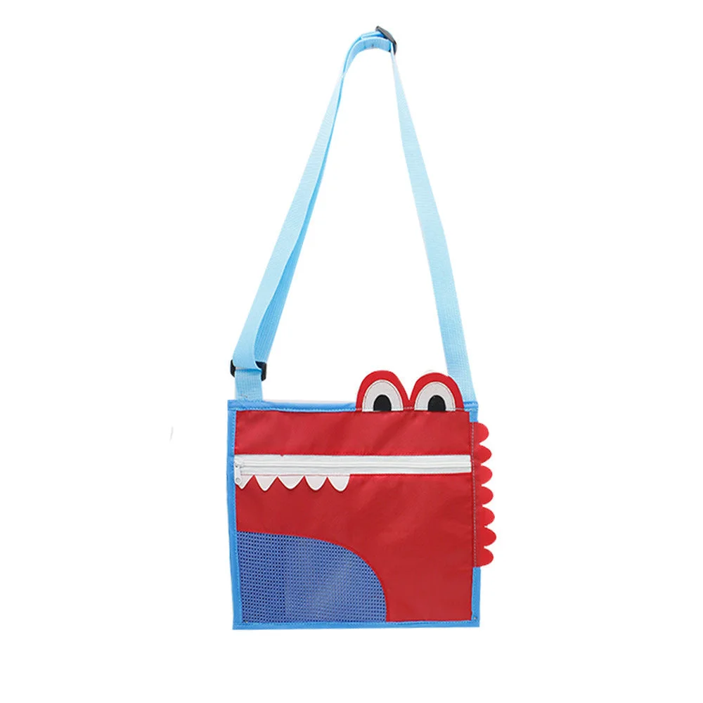 Meladen™ Dreidimensionale kleine Krokodil-Strandtasche für Kinder mit großem Fassungsvermögen