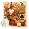 Thanksgiving Day DIY 5D Diamond Painting Kit with Frame 25x25cm