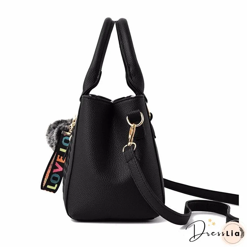 Embroidery Messenger Bags Women Leather Handbags