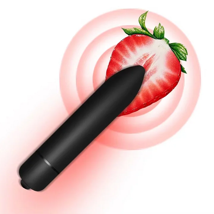 【 Vip Exclusive Free Gift 】 Mini Bullet Vibrator With 10 Modes & 8 X 10 Inch Velet Storage Bag
