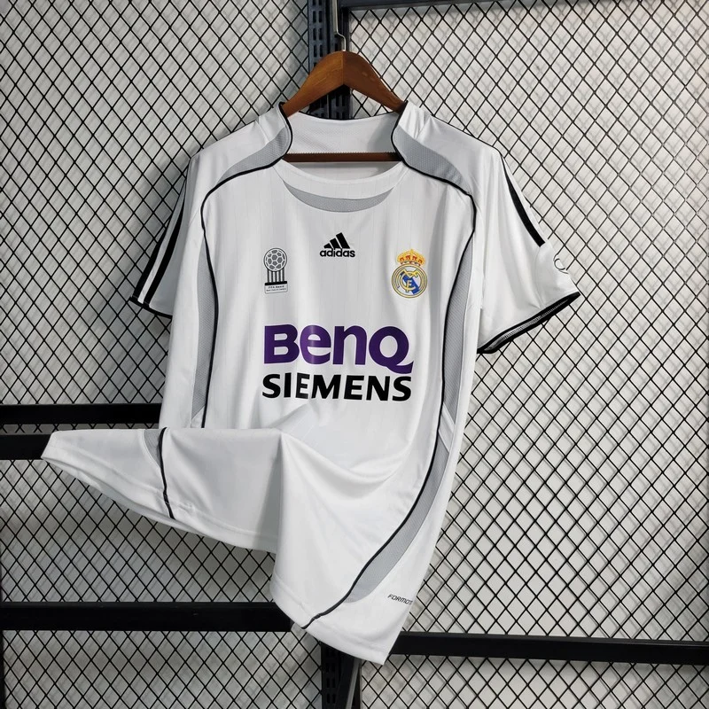 2006/2007 Retro Real Madrid Home