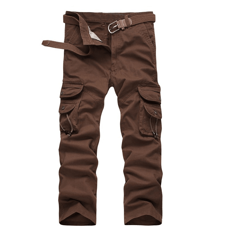 Pockets Loose and Versatile Outdoor Trousers Overalls