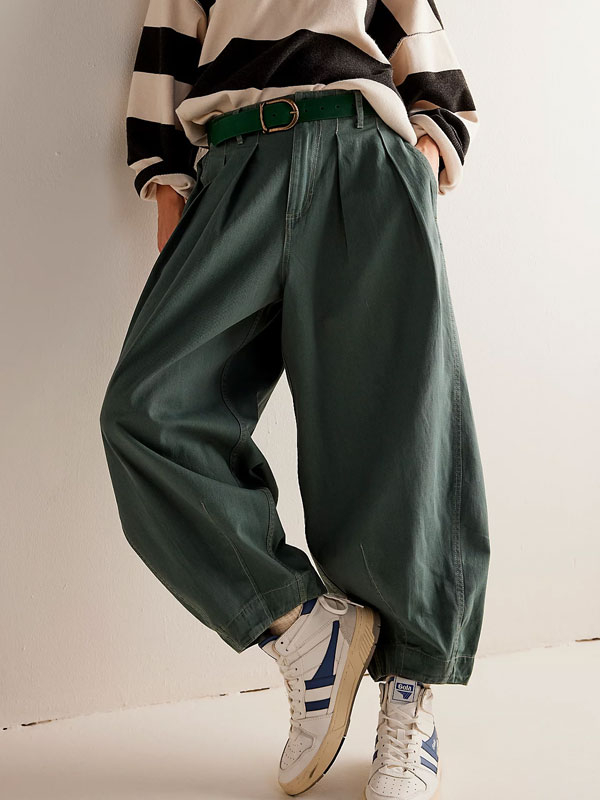 Vintage Loose Casual Classic Women's Pants tjj Shicloths