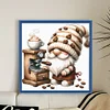 Coffee Gnome-11CT Stamped Cross Stitch 40*40cm