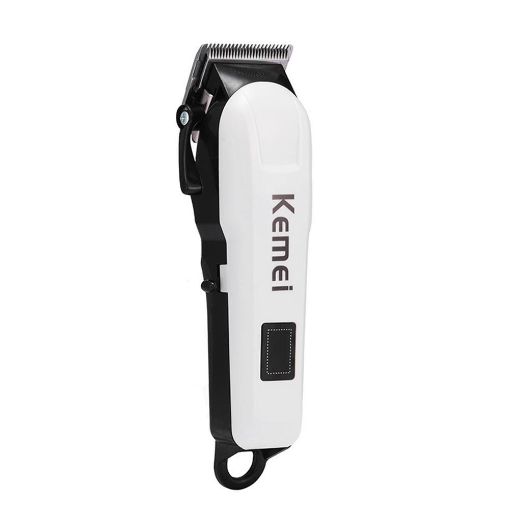 

Kemei KM-809A Waterproof Hair Grooming LCD Display Haircut Clipper Cutter, 501 Original