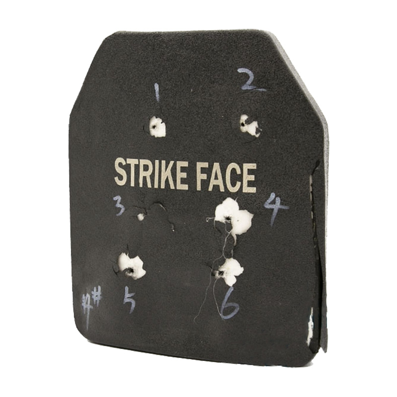 10" x 12" NIJ Level IV Body Armor Plates Alumina + PE Ceramic Composite Bulletproof Plate