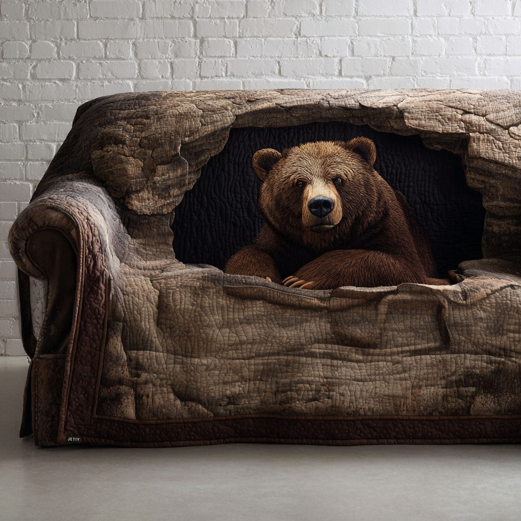 Wild Animal Quilted Sofa Cover NCU0VT306 everthome