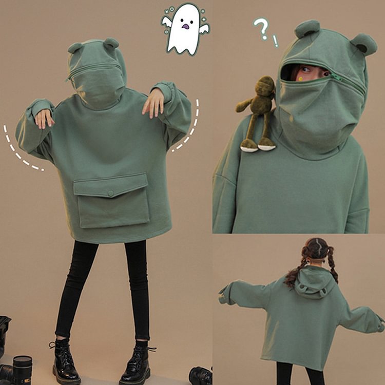 froggy hoodie