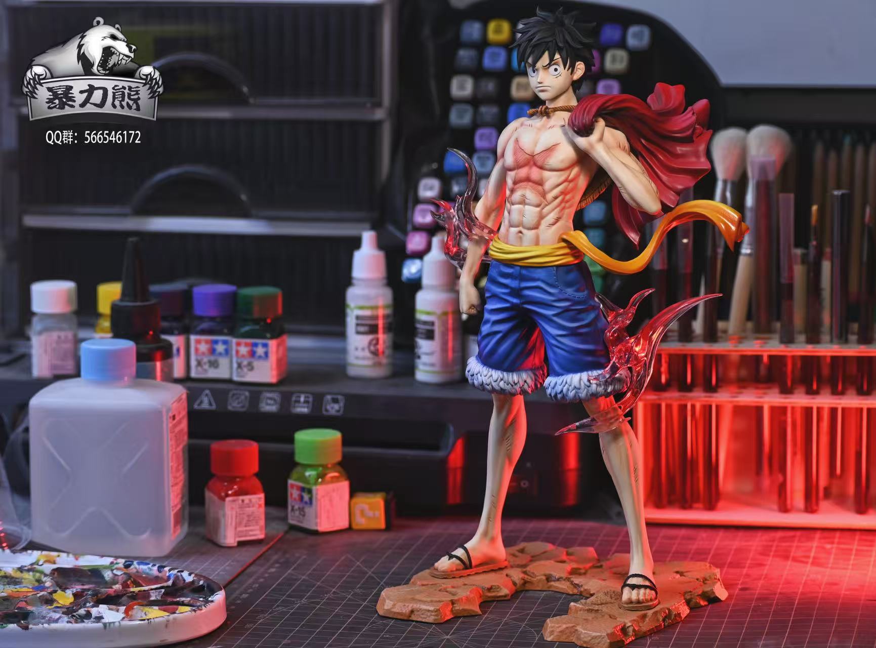 Violent Bear Studio - One Piece Luffy Statue(GK)-
